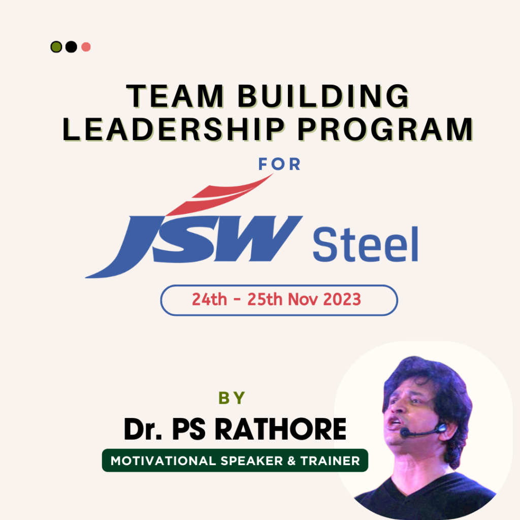 leadership workshop by dr. ps rathore